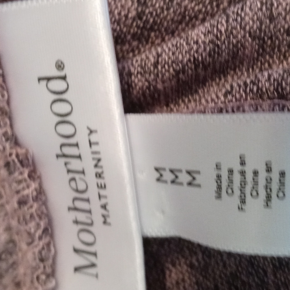 NWT Motherhood Maternity Cozy Lavender Cowl Neck Sweater - Picture 5 of 8